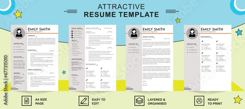 resume templates and cover letter 2024, Gynecologist resume, professional resume, Clean Modern Resume and Cover Letter Layout Vector Template for Business Job Applications, Minimalist resume template