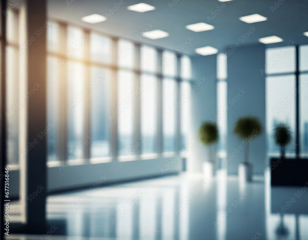 a Beautiful blurred background of a light modern office interior with panoramic windows and beautiful lighting. a Beautiful blurred background of a light modern office interior with panoramic windows and beautiful lighting.