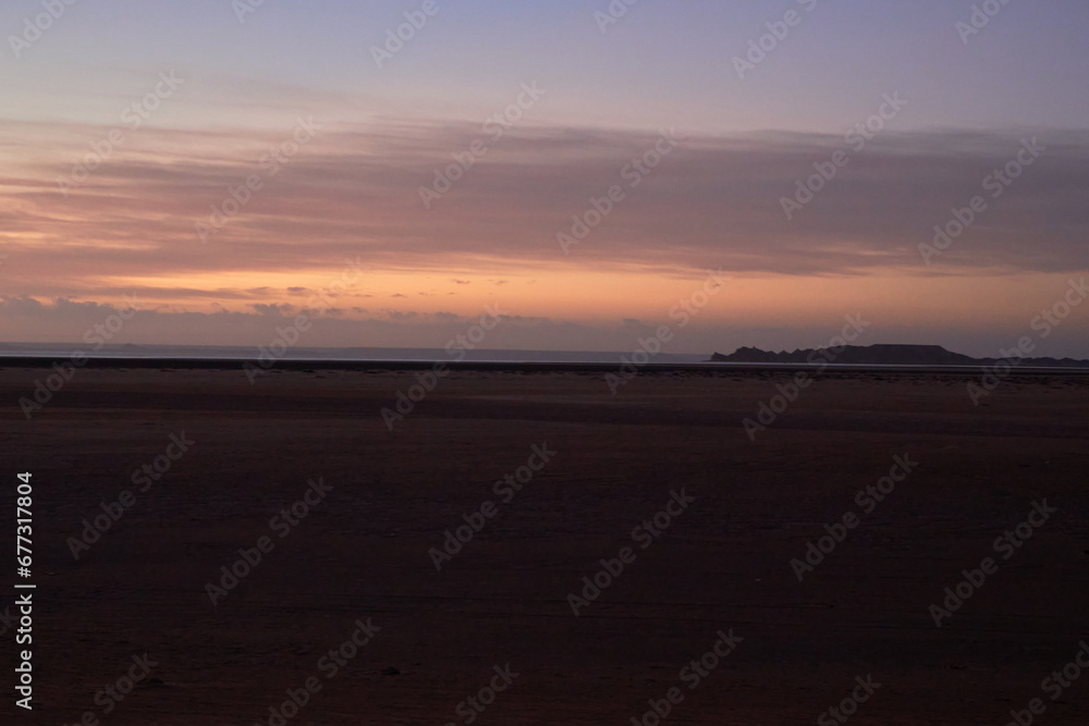 Fototapeta premium sunrise over the sea