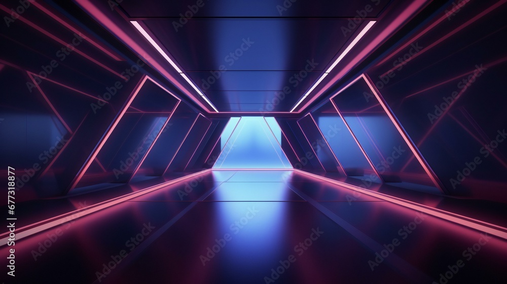 abstract background with neon lights and lines abstract background with neon lights and lines