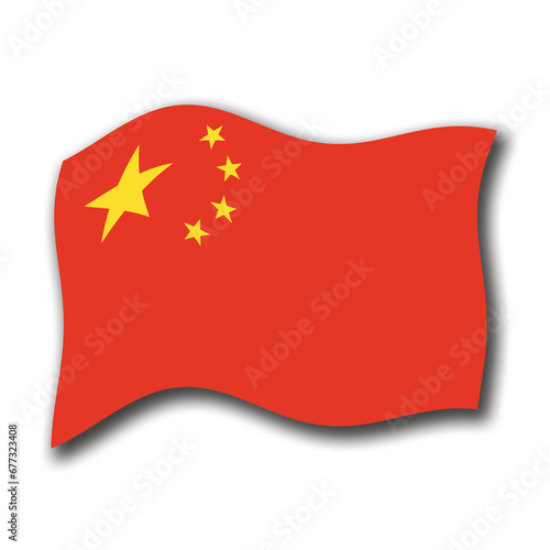 Bandiera Cina photo