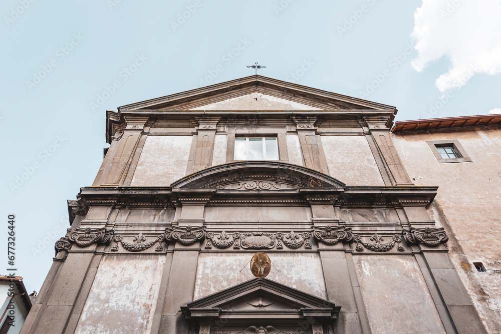 Monastery of the Visitation in Viterbo city, Lazio, Italy Monastery of the Visitation in Viterbo city, Lazio, Italy