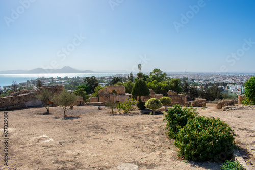 Carthage, great city of antiquity on the north coast of Africa, now a residential suburb of the city of Tunis, Tunisia