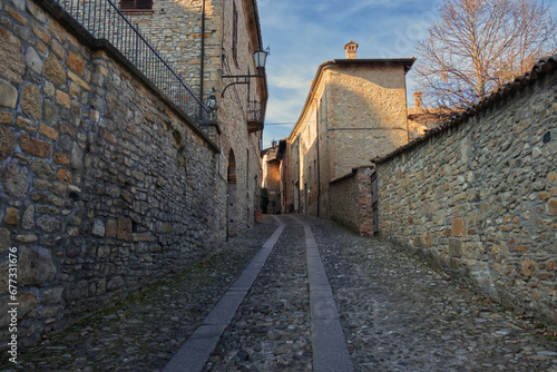 Castell Arquato Piacenza Italy.