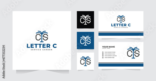 Letter C logo design vector template-02