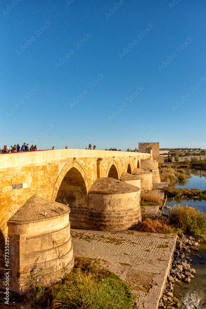 Puente romano de Córdoba, Andalucía, España