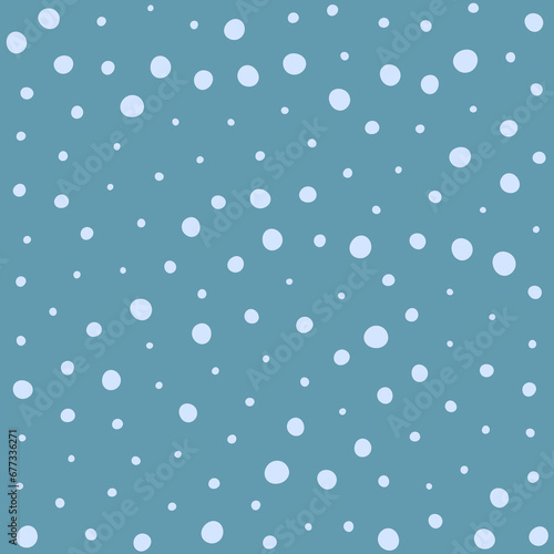 blue polka dots  seamless pattern background