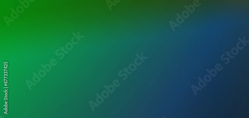 Bright horizontal blue - green gradient background. Background for design and graphic resources. Blank space for inserting text.