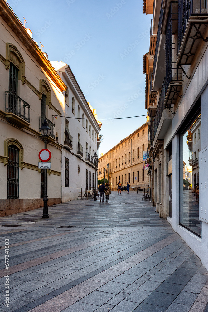 Belleza y colorido de las calles de Córdoba, Andalucía, España
