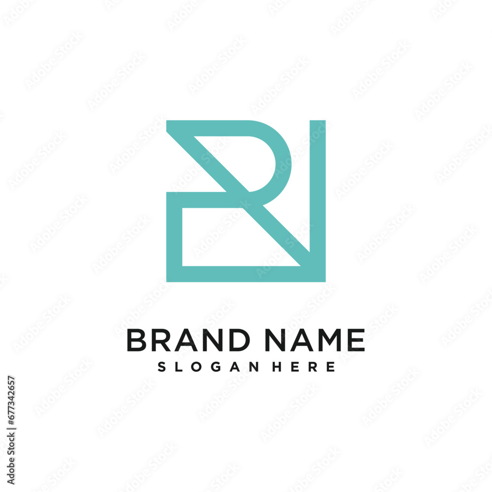 R letter design element icon with creative modern concept R letter design element icon with creative modern concept