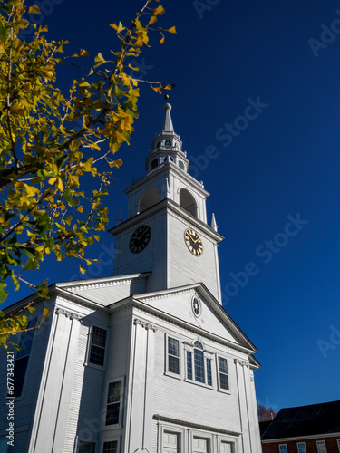 Harrisville, New Hampshire Town Meeting Hall photo