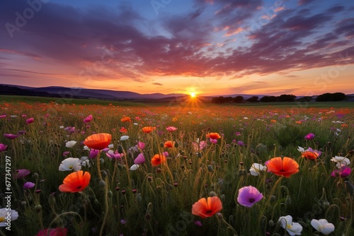 Wildflower Meadow Bliss  Floral Paradise