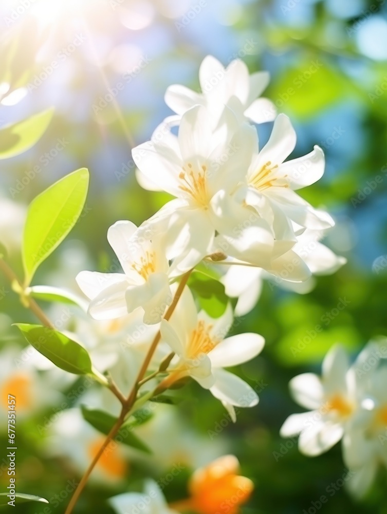 white jasmine flower white jasmine flower
