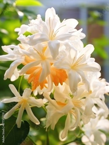 white jasmine flower