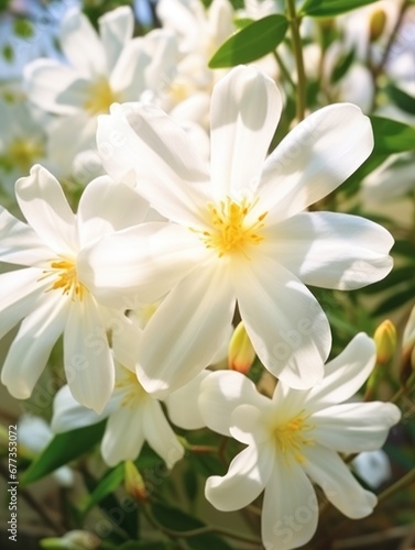 white jasmine flower © olegganko