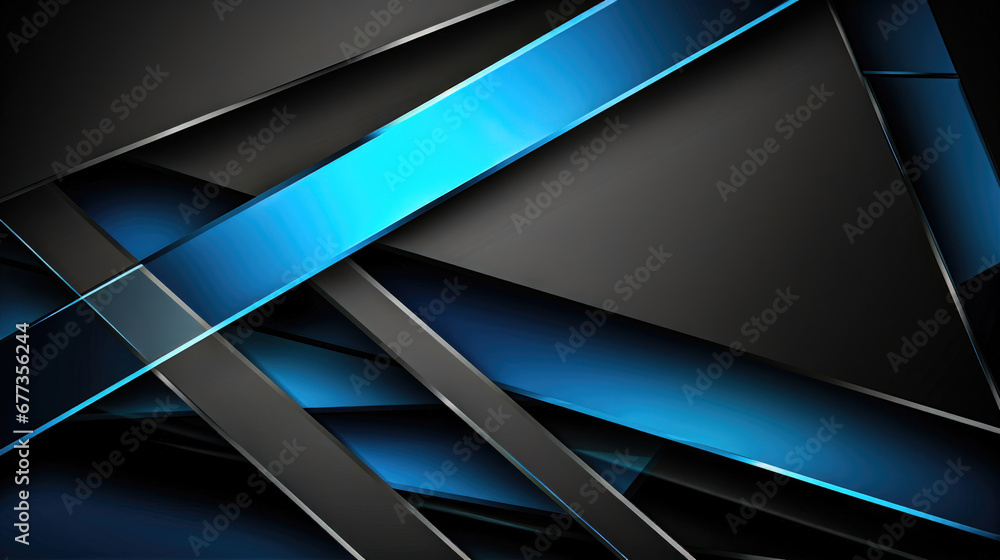 Dazzling Illusions of Geometric Shapes A Modern and Sleek Design with 3D Effects and a Blue and Black Palette Dazzling Illusions of Geometric Shapes A Modern and Sleek Design with 3D Effects and a Blue and Black Palette
