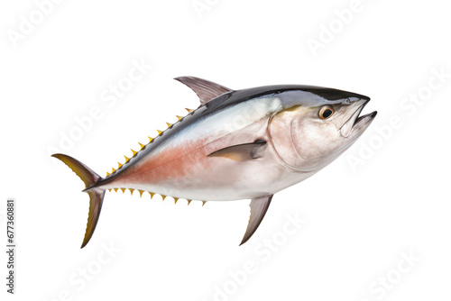 Fish tuna isolated on white background
