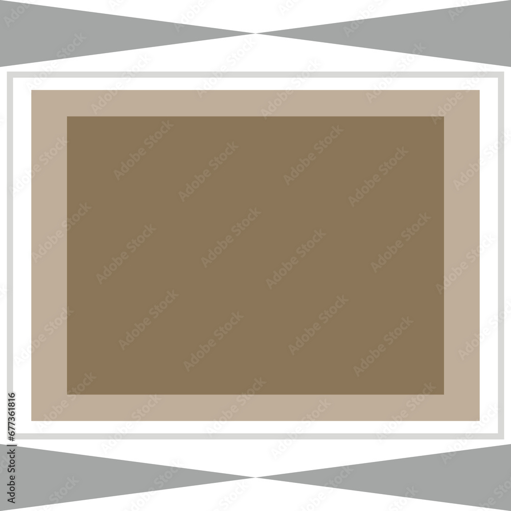 An abstract transparent mid century modern border design element. An abstract transparent mid century modern border design element.