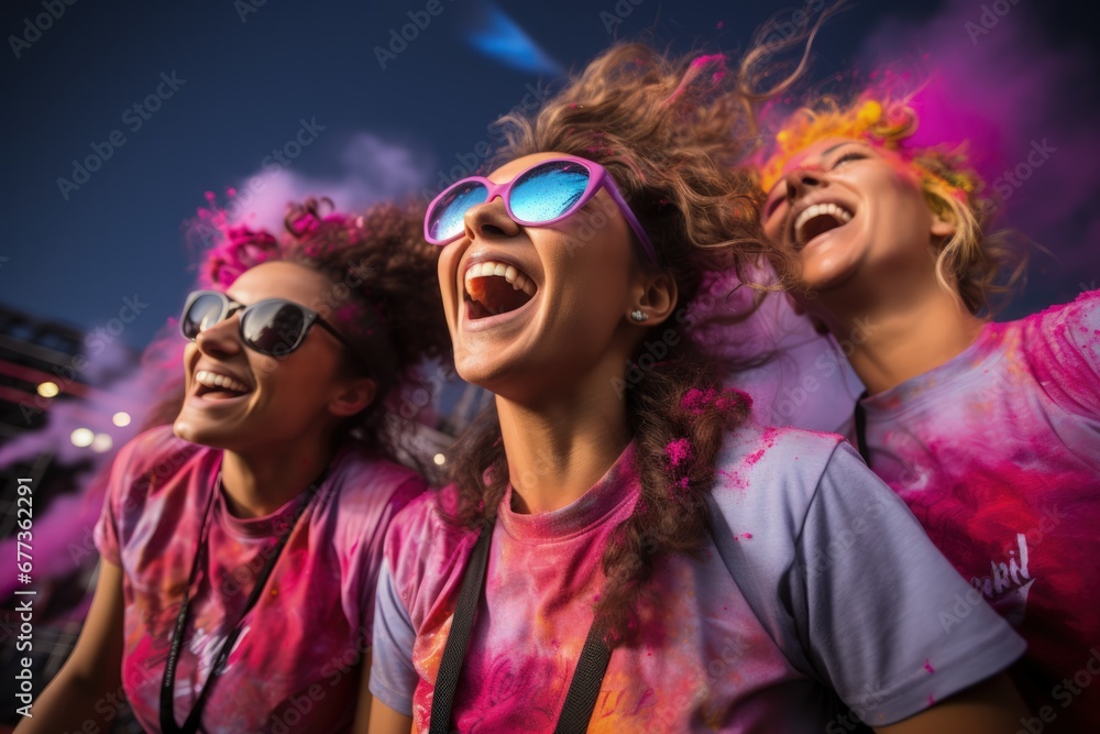 Global reactions at festivals in electric violet spotlight white applause red and gold Global reactions at festivals in electric violet spotlight white applause red and gold