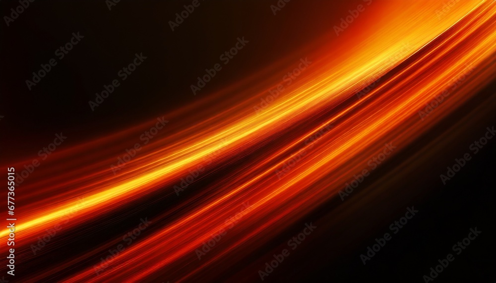 Abstract red lines on a dark background