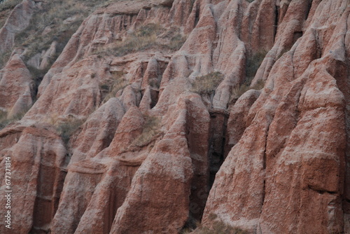 Wallpaper Mural A vast array of towering rock formations, sculpted by wind and time Torontodigital.ca