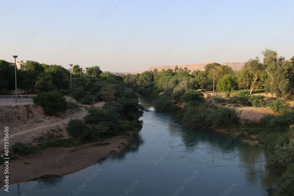 Karun River, Shushtar, Khoozestan Province, Iran