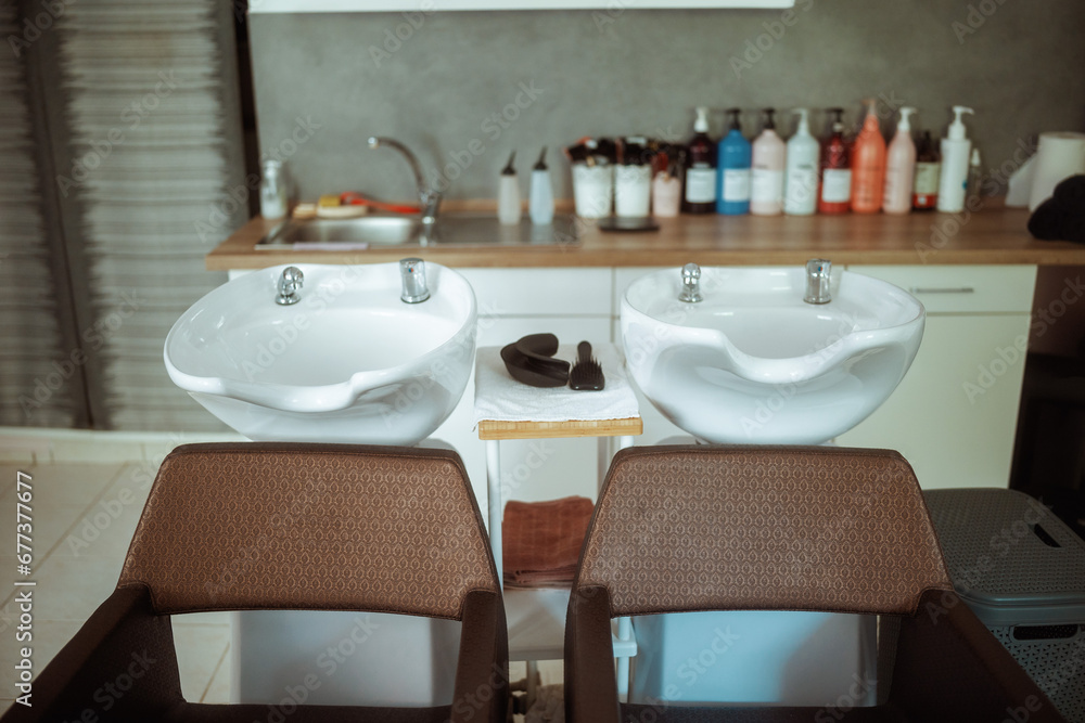 modern beauty salon with chairs modern beauty salon with chairs
