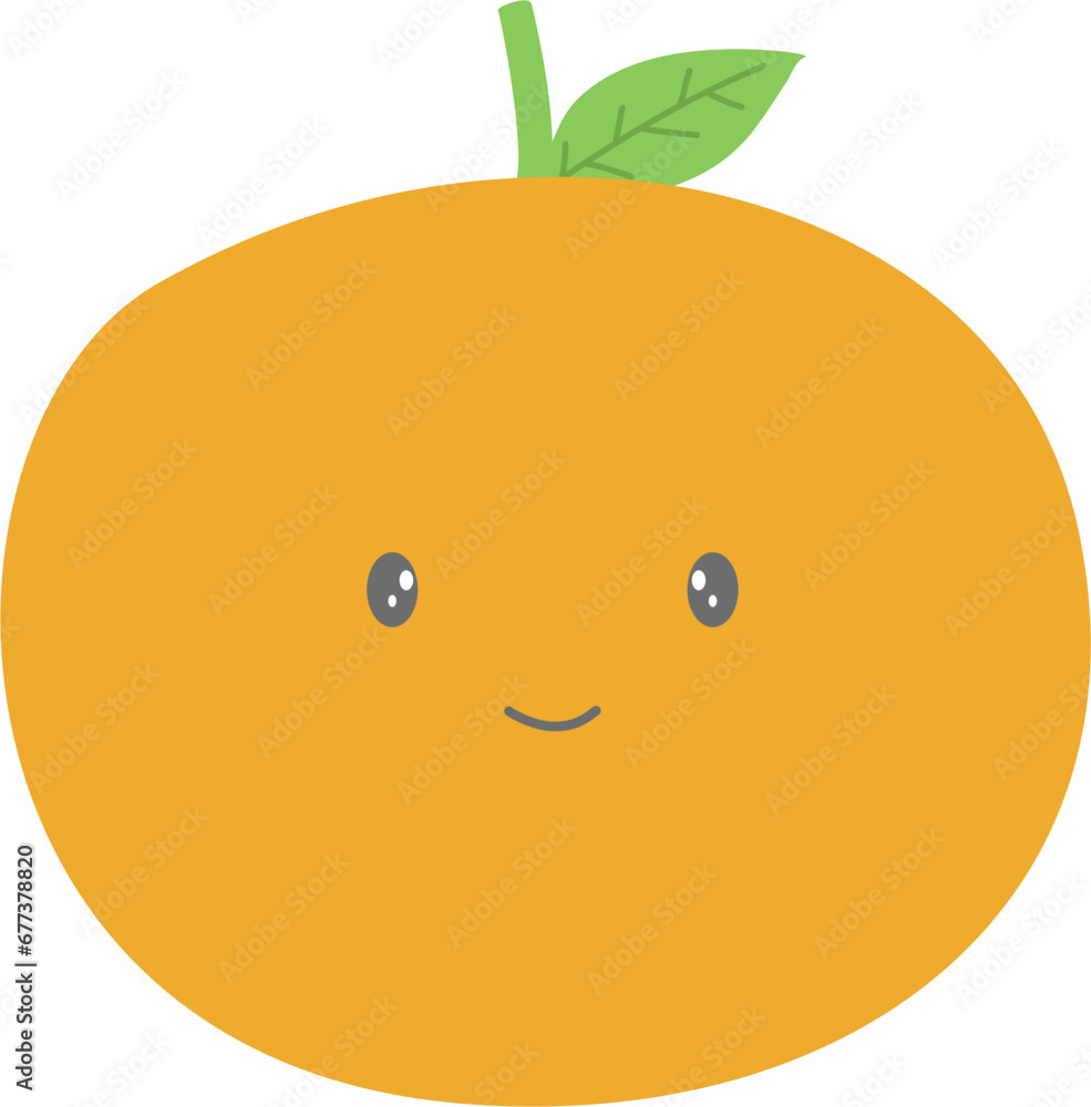 Obraz premium Cute Fruit Emoji