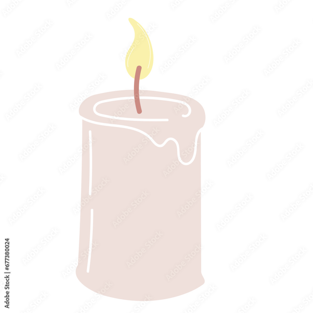 burning candle in the shape of a candle burning candle in the shape of a candle