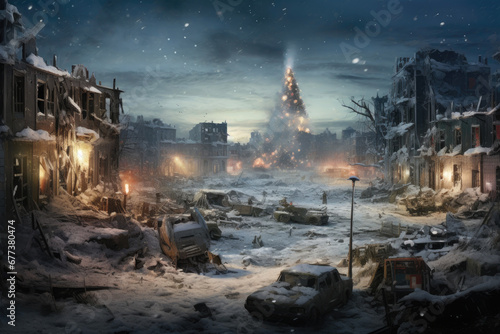 Merry and Bright in the Face of Adversity  A War-Torn Christmas