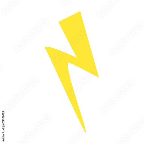 Free Download lightning bolt icon - GFXLoad