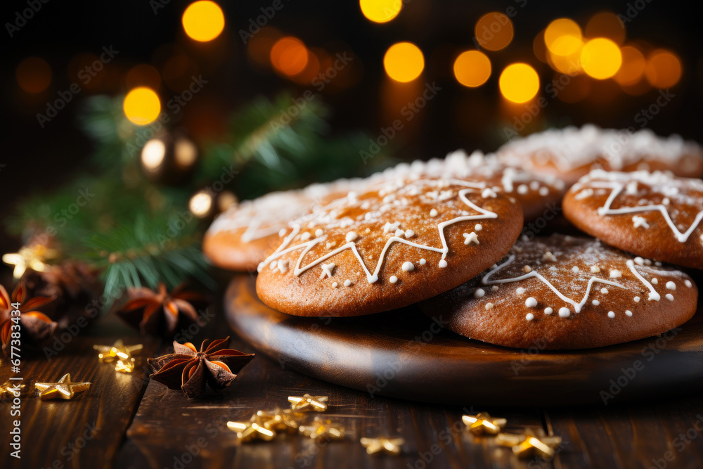 Cookie Decorated for the Holidays Cookie Decorated for the Holidays
