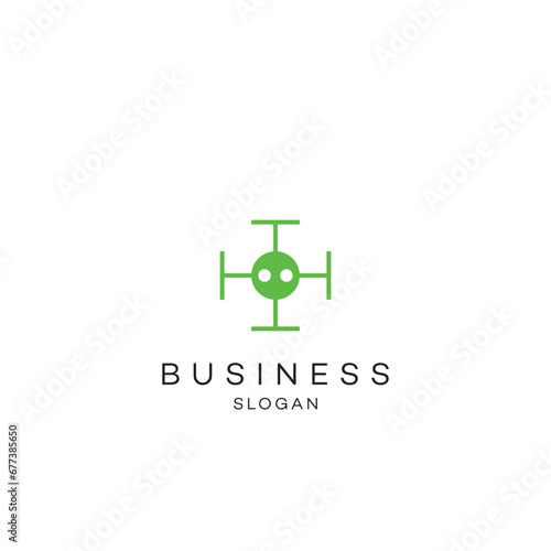 Drone logo fly remote technology tec design vector template editable download royalty free images