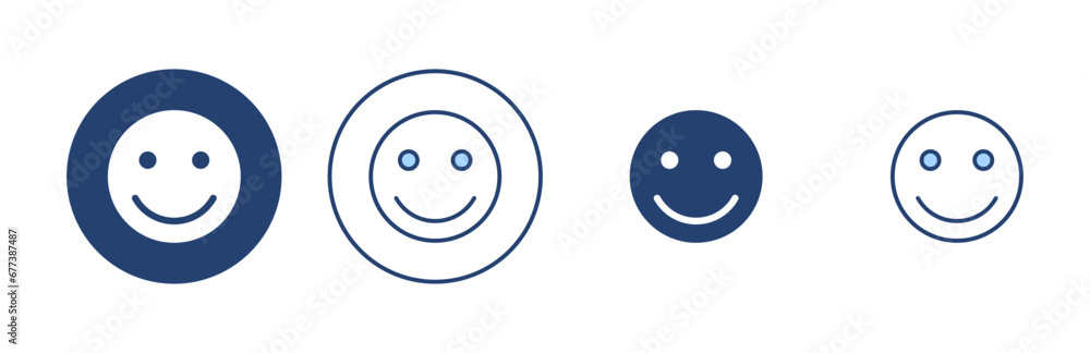 Smile icon vector. smile emoticon icon. feedback sign and symbol Smile icon vector. smile emoticon icon. feedback sign and symbol