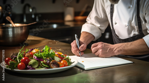 Chef pens down meal plans with precision and passion photo