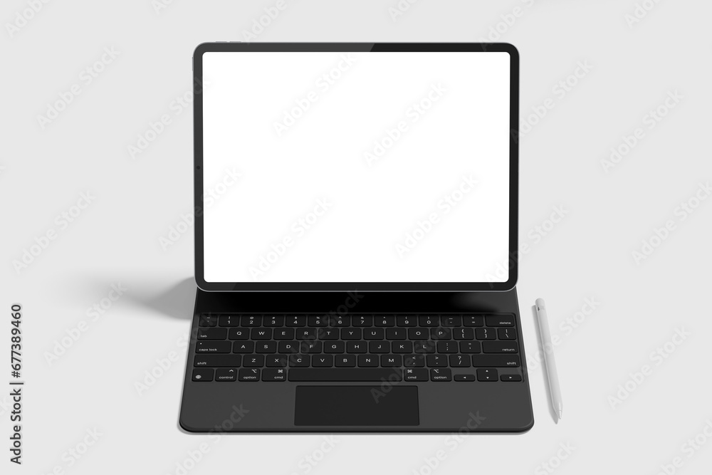 3D Render of Tablet for Mockup 3D Render of Tablet for Mockup