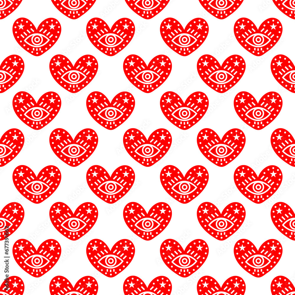 seamless pattern with hearts seamless pattern with hearts