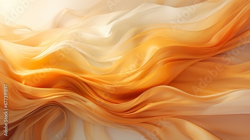 minimalist elegant wave silk gradient background