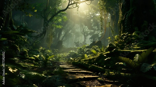 jungle tropical rain forest © pickypix