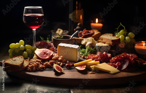 Elegance on a Board: Decadent Cheese and Charcuterie Delights - Scene 3