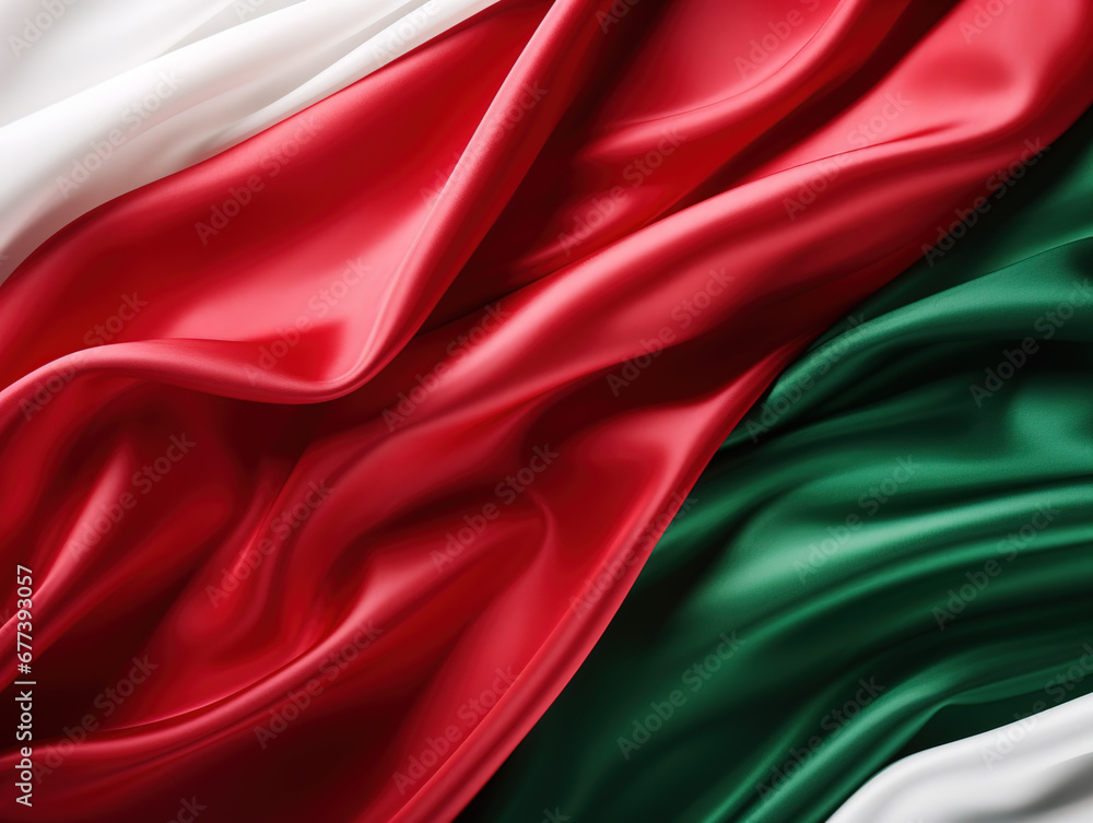 Close up of a italian flag Close up of a italian flag
