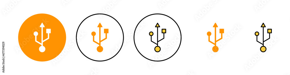 Usb icon set for web and mobile app. Flash disk sign and symbol. flash drive sign. Usb icon set for web and mobile app. Flash disk sign and symbol. flash drive sign.