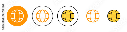 Web icon set for web and mobile app. go to web sign and symbol. web click icon. Global search icon