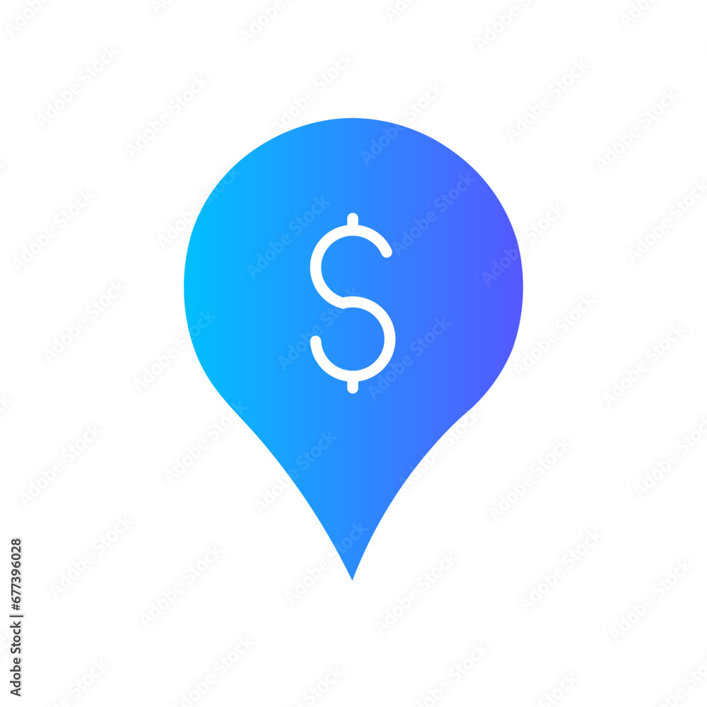 location gradient icon location gradient icon