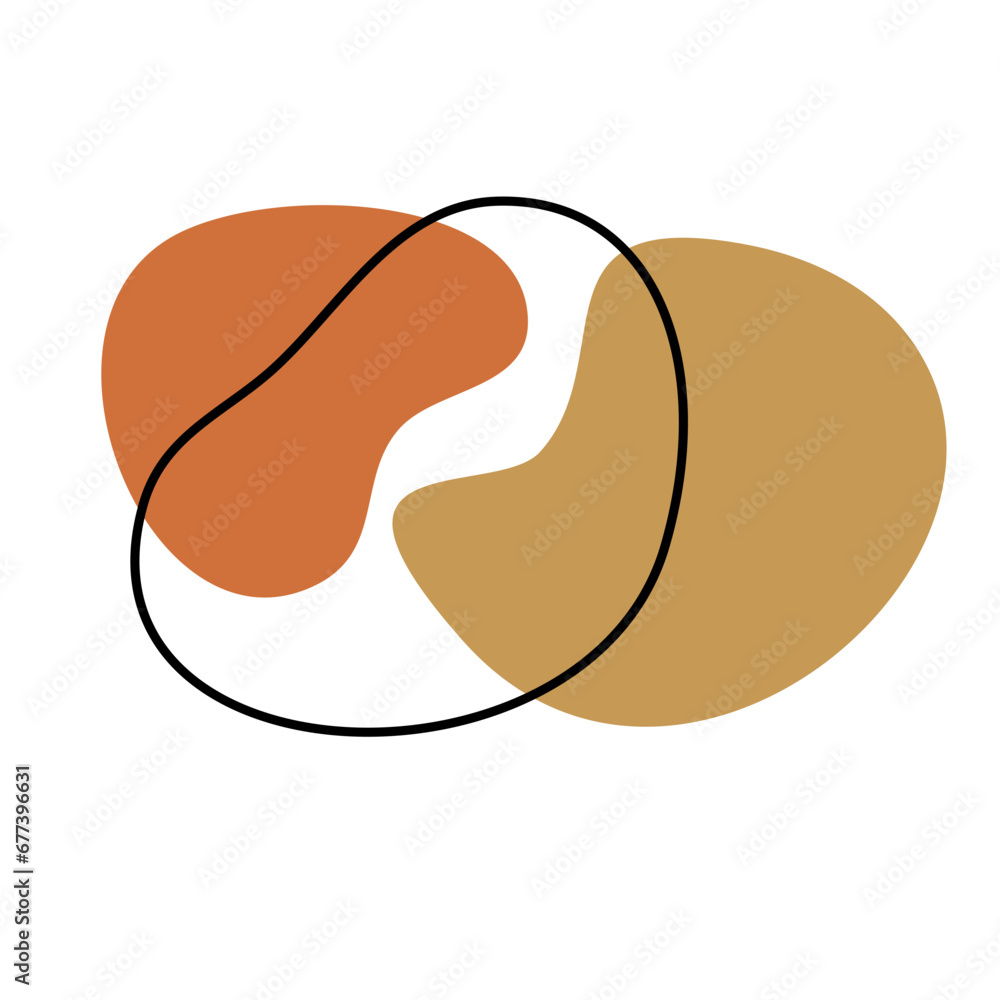 Organic Shape Scandinavian Vector design Organic Shape Scandinavian Vector design