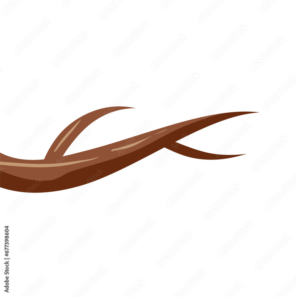 Trees Branches Cartoon Illustration Vector Trees Branches Cartoon Illustration Vector