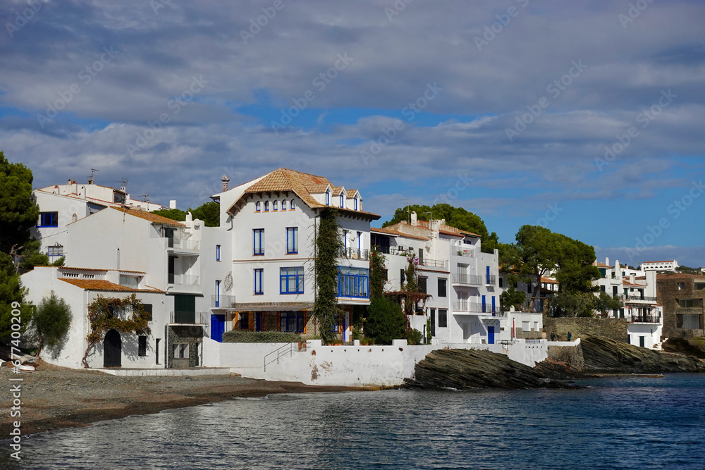 view of the village of the region sea, Spain view of the village of the region sea, Spain