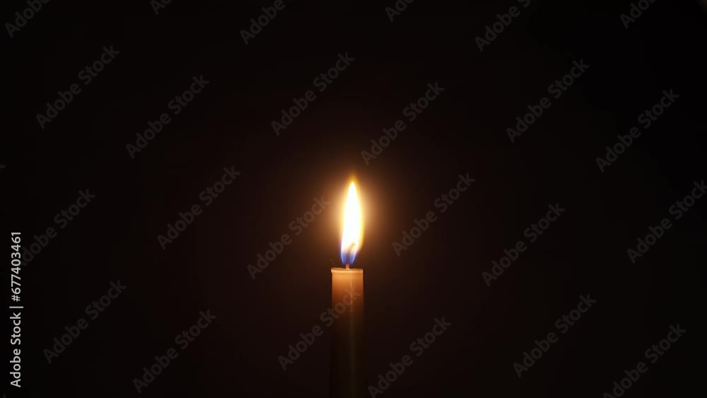 a candle burns in fast motion video a candle burns in fast motion video