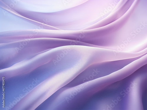 Flowing delicate silk or satin fabric background 
