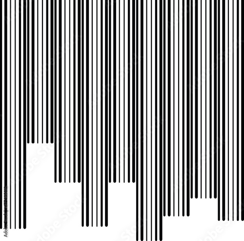 barcode or vertical striped art 